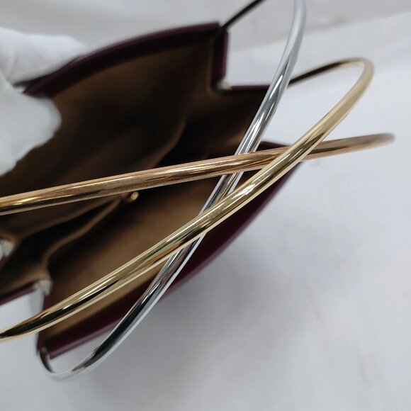 Cartier Hand Bag Bordeaux Leather mon-270-091125 - Picture 10 of 16